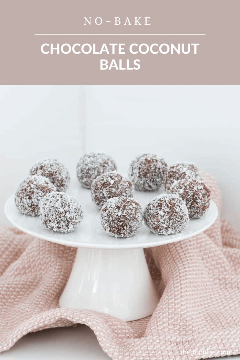 Thermomix Chocolate Coconut Balls Rum Balls Thermobliss