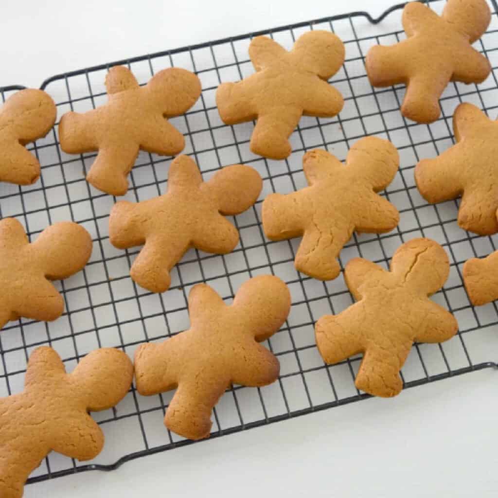 Thermomix Gingerbread on a wire rack
