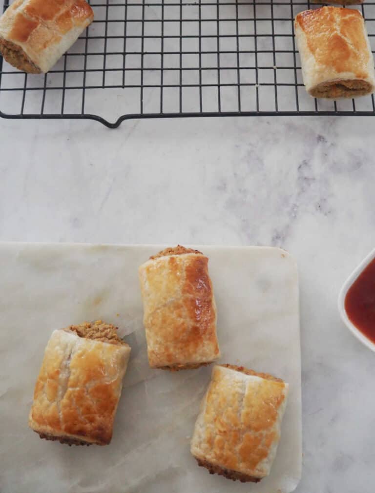 Thermomix Vegetarian Sausage Rolls Thermobliss