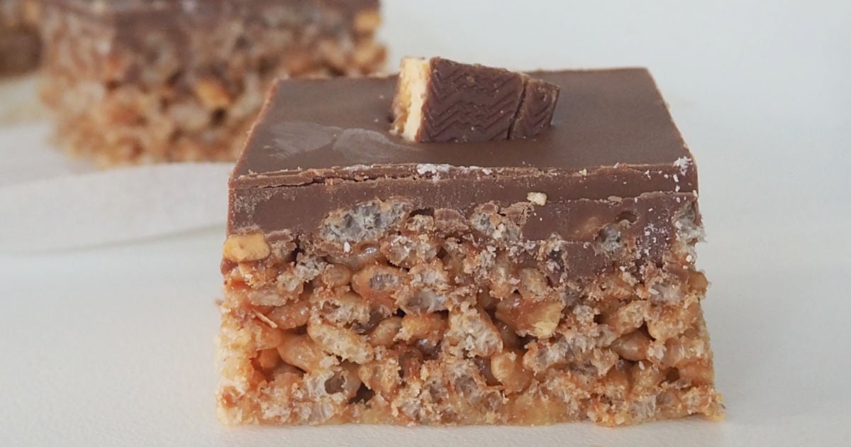 Thermomix Snickers Slice - Thermobliss