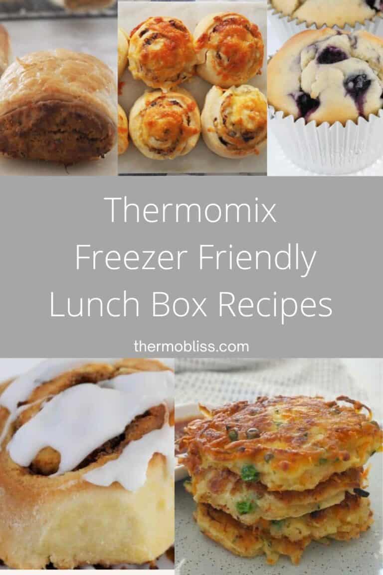 Thermomix Freezer Friendly Lunch Box Snacks - Thermobliss