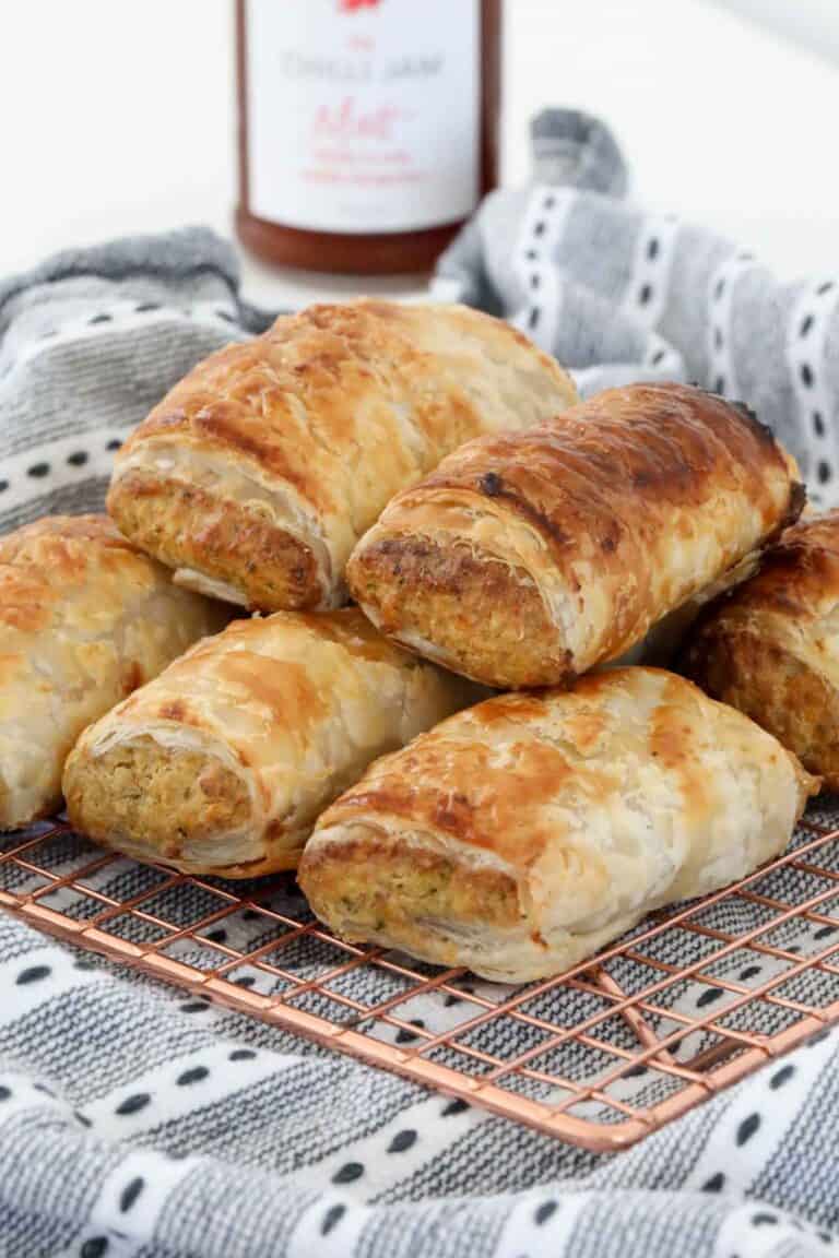 Thermomix Vegetarian Sausage Rolls Thermobliss