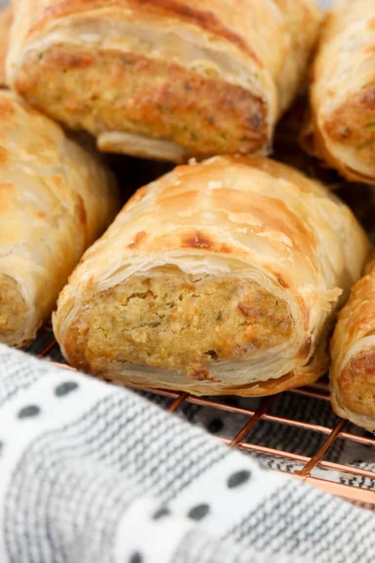 Thermomix Vegetarian Sausage Rolls Thermobliss