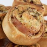 Thermomix Ham and Cheese Scrolls