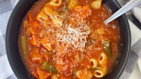 Chunky Minestrone Soup In The Thermomix - Mrs D plus 3