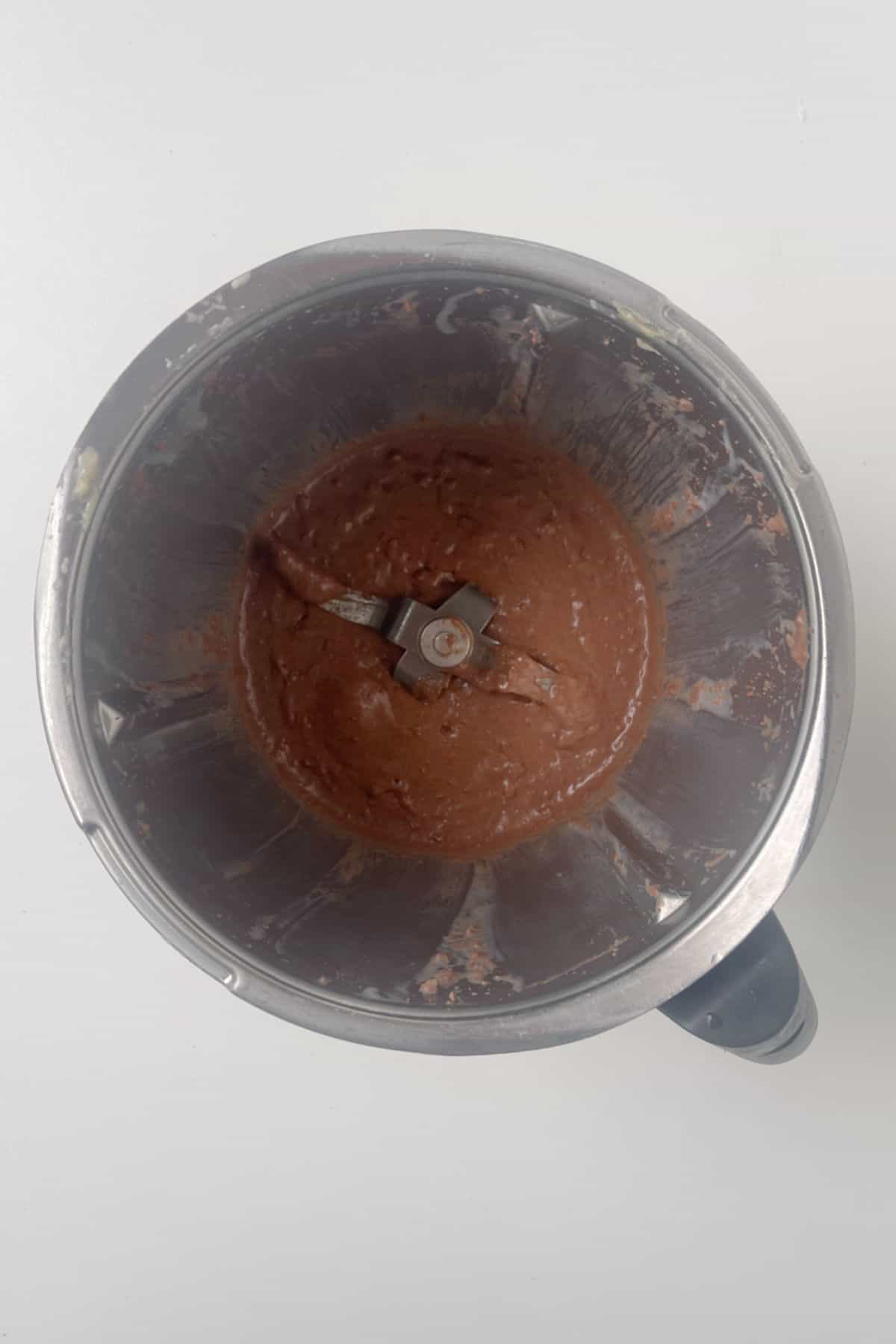 Tim Tam Ball mixture in Thermomix bowl.