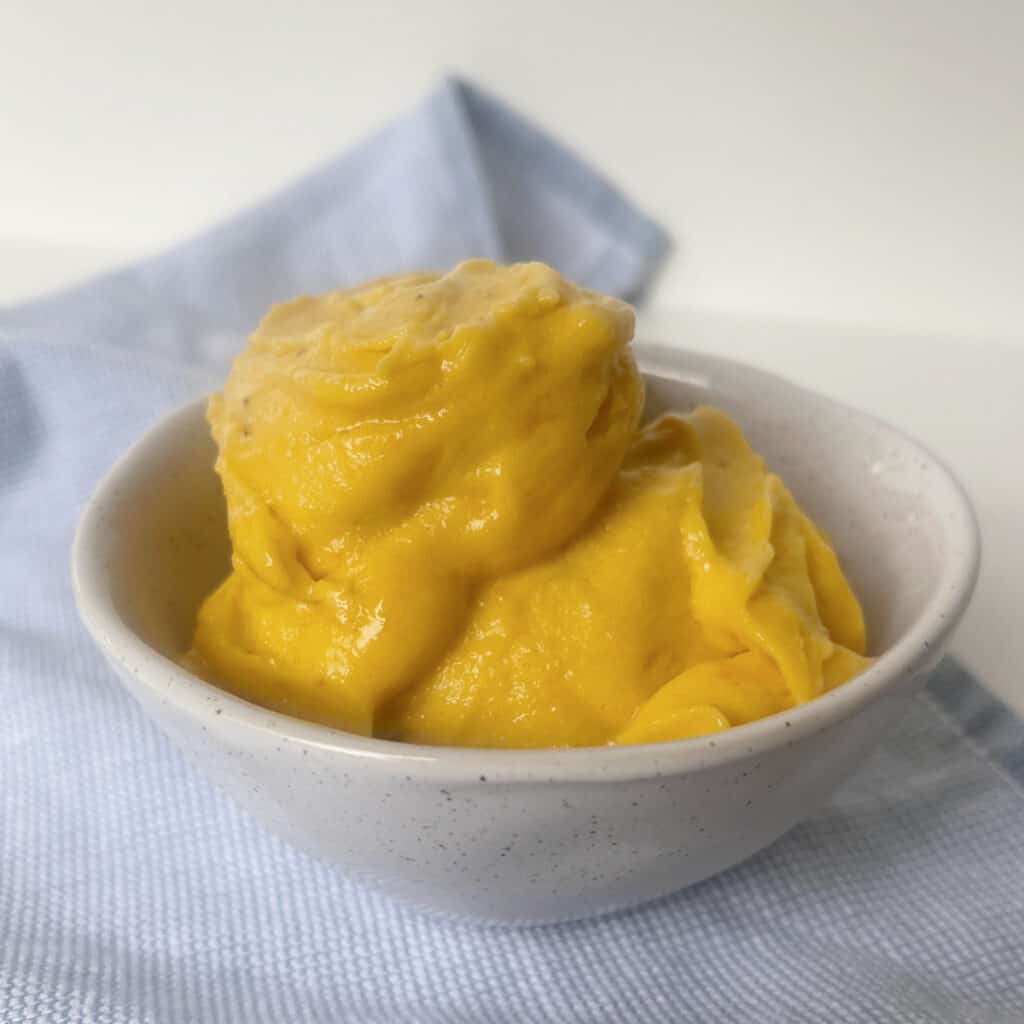 Thermomix 2 Ingredient Mango Ice Cream Recipe Thermobliss