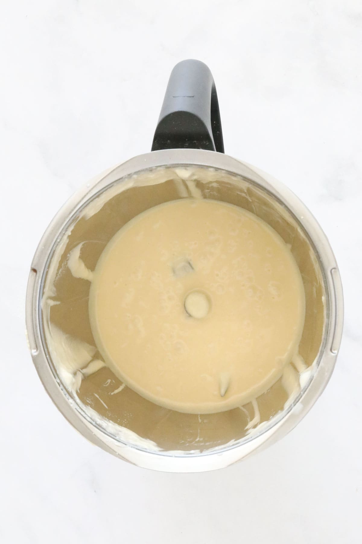 Cake batter in a Thermomix.