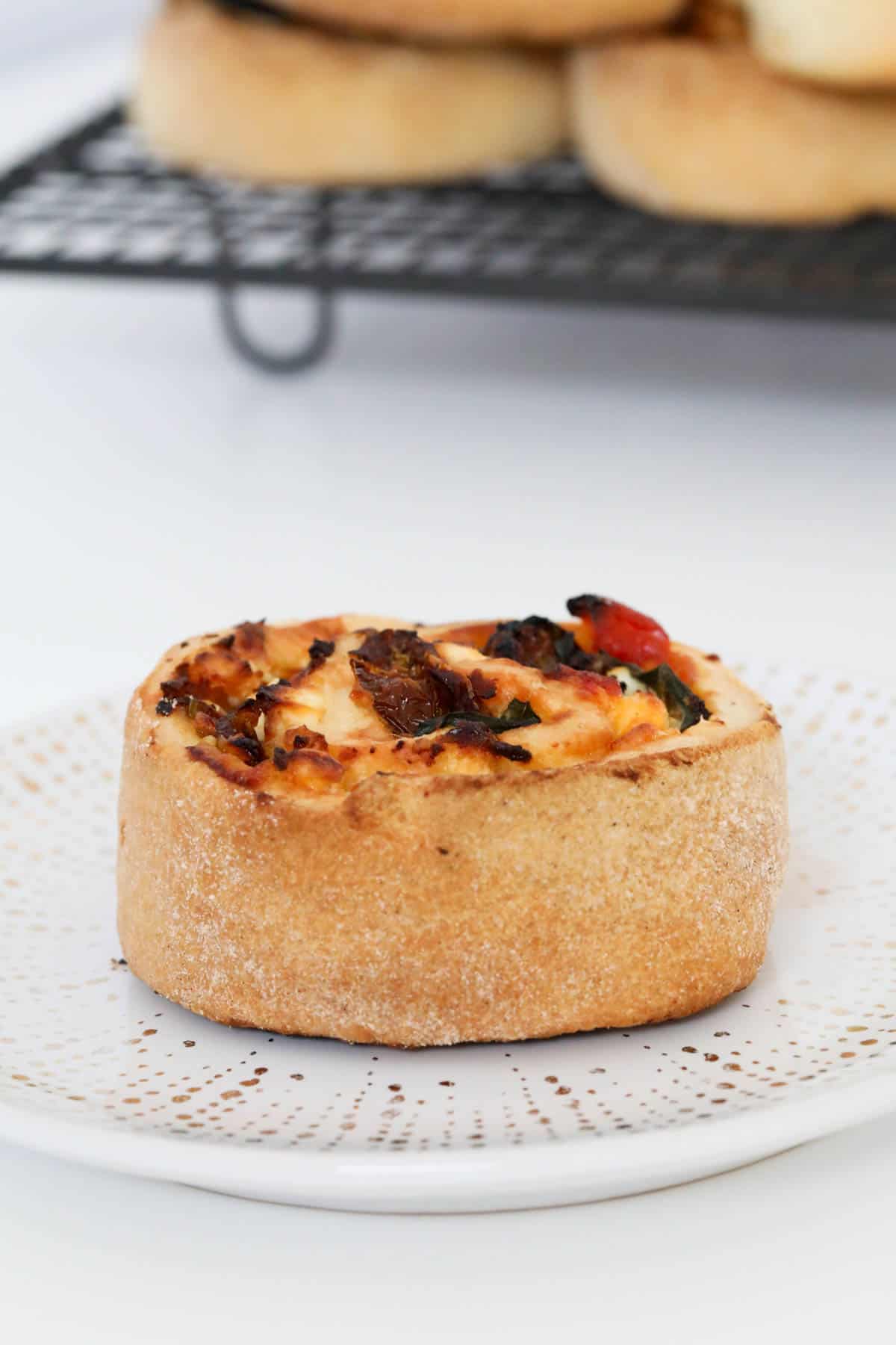 A crunchy oven baked scroll.