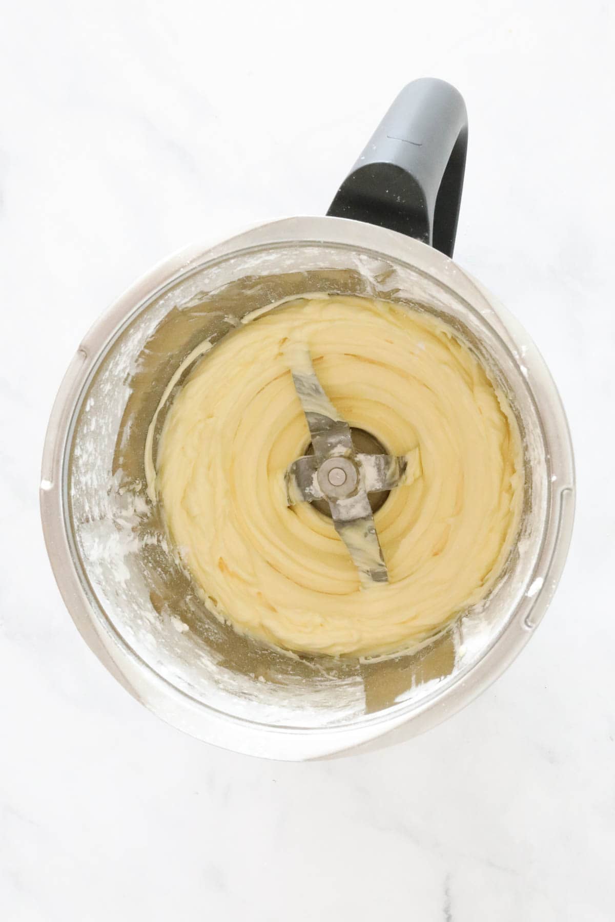 Butter whipped in a Thermomix.