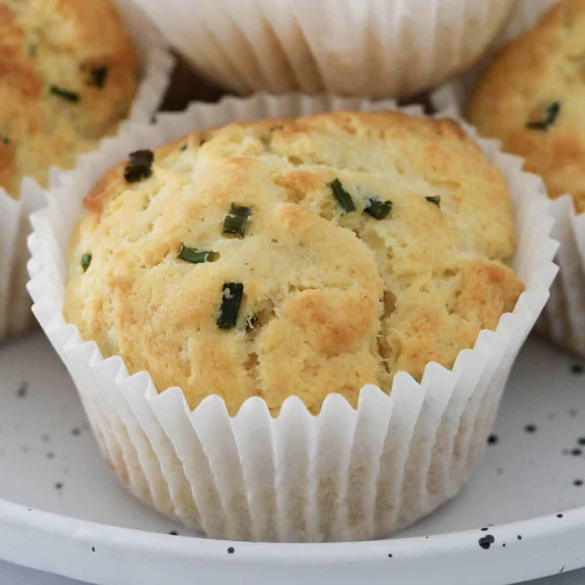 Thermomix Cheese &amp; Chive Muffins-image