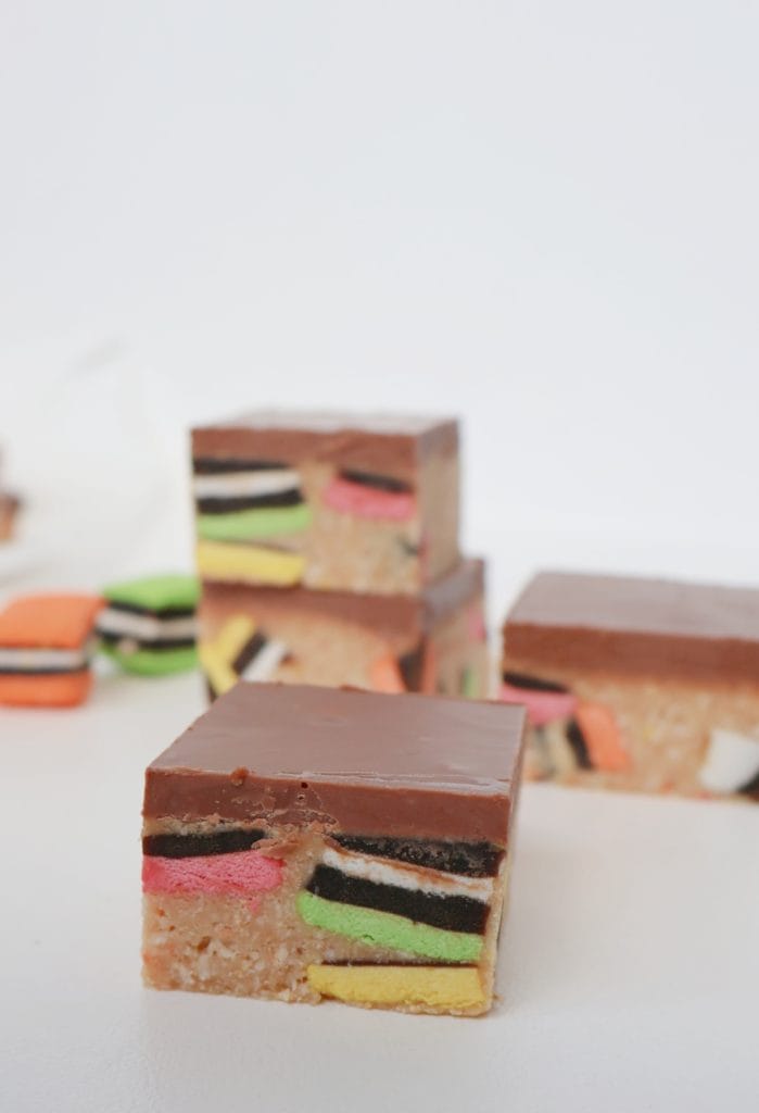 Thermomix Licorice Allsort Slice Thermobliss